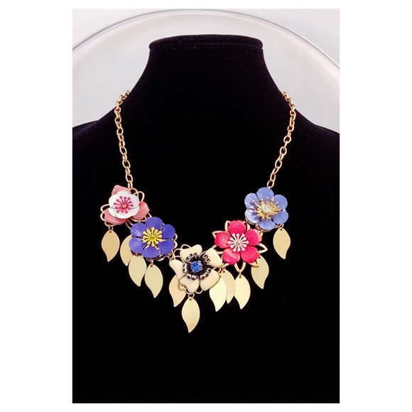 NWT A.NEW.DAY Rose Gold Tone Earrings/Necklace Set - Picture 2 of 8